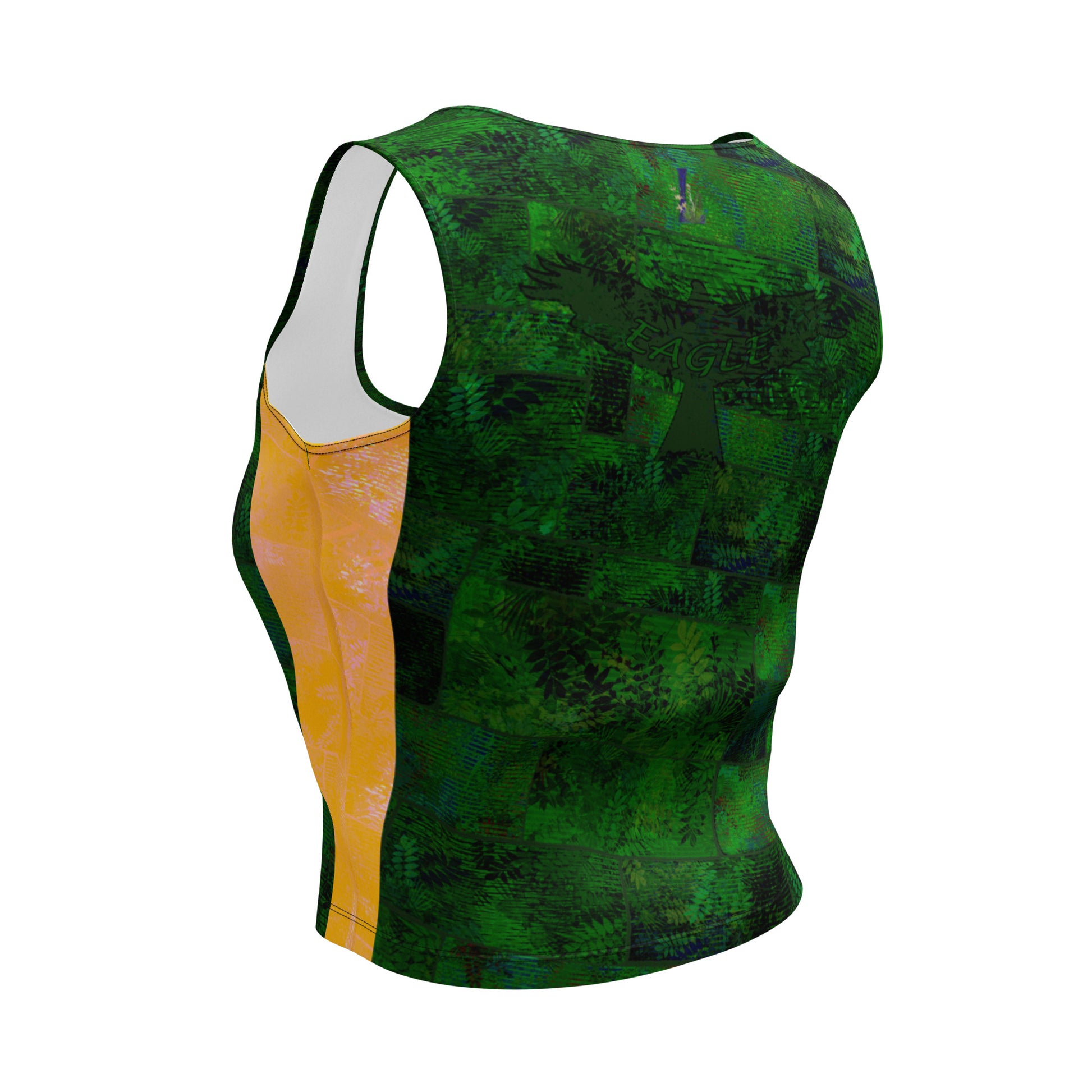 Crop-top Fougère "Vert Eagle " jomélo