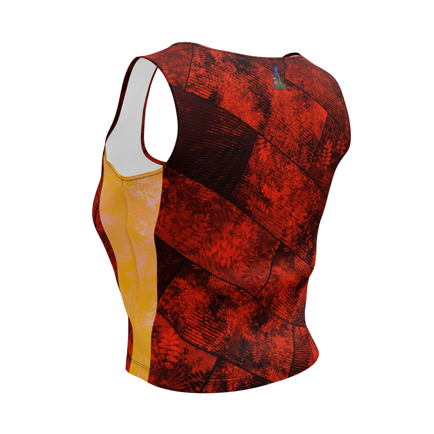 Crop Top fougère "Power Flower" jomélo