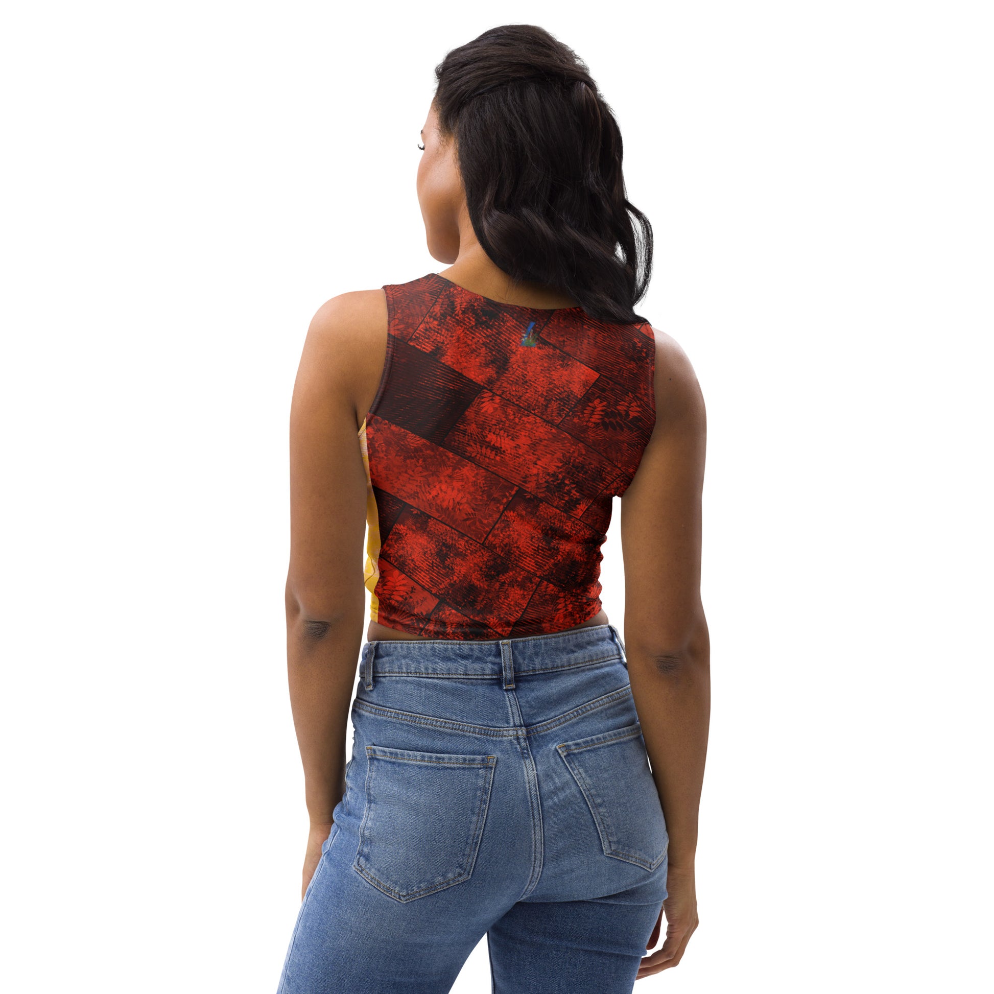 Crop Top fougère "Power Flower" jomélo