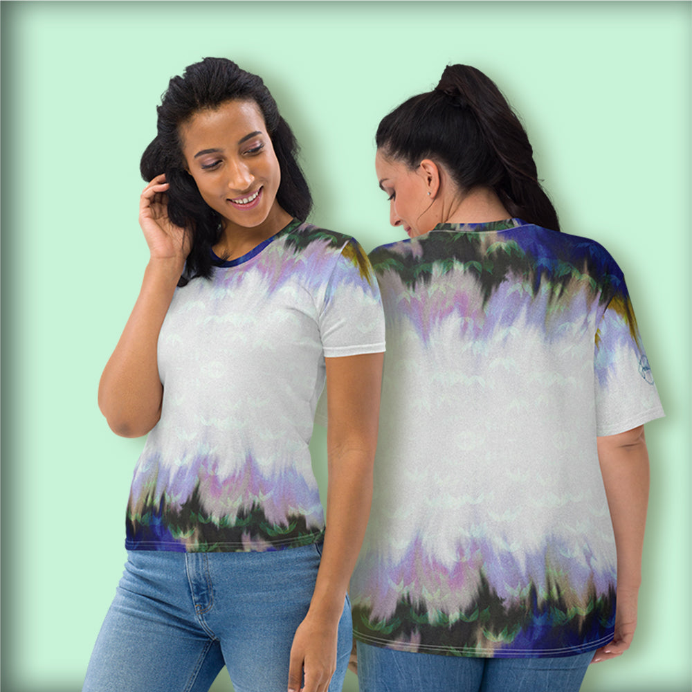T-shirt femme "Leaves Multi"