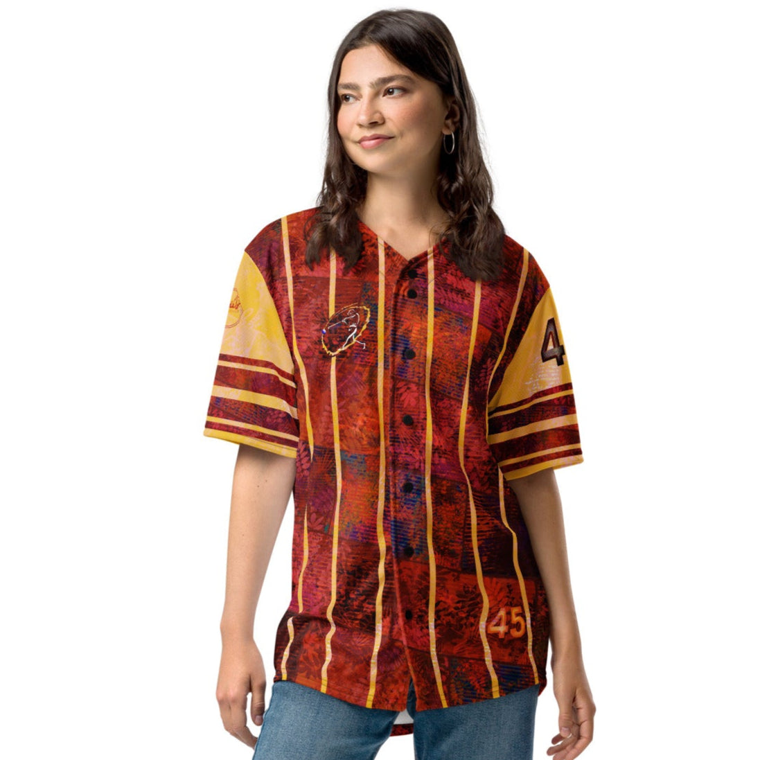 Maillot de baseball Fougère "Flamboyant" jomélo