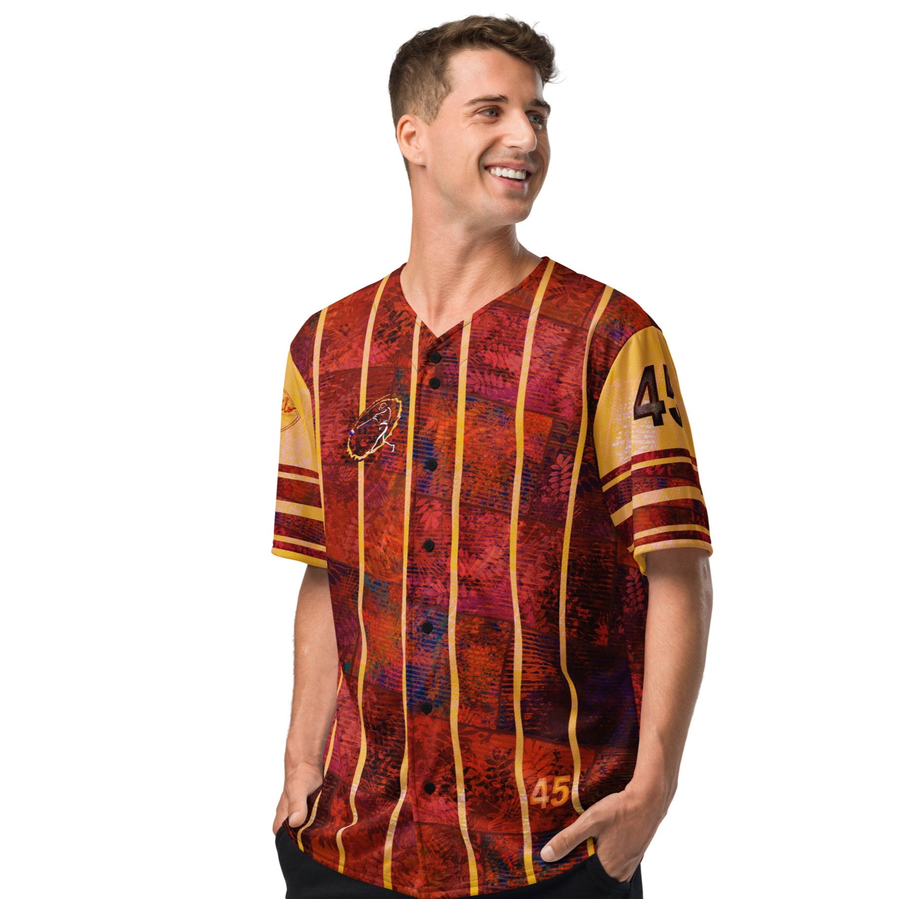 Maillot de baseball Fougère "Flamboyant" jomélo