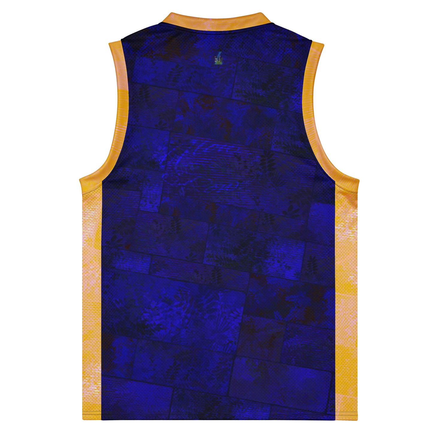 Maillot de basket fougère "Yellow Horizon" Jomélo