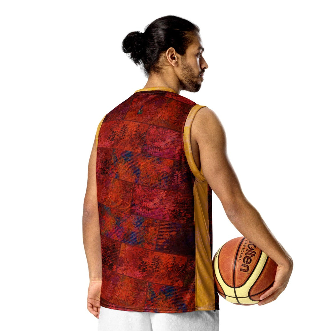 Maillot de basketball Fougère "Rouge Flamboyant" jomélo