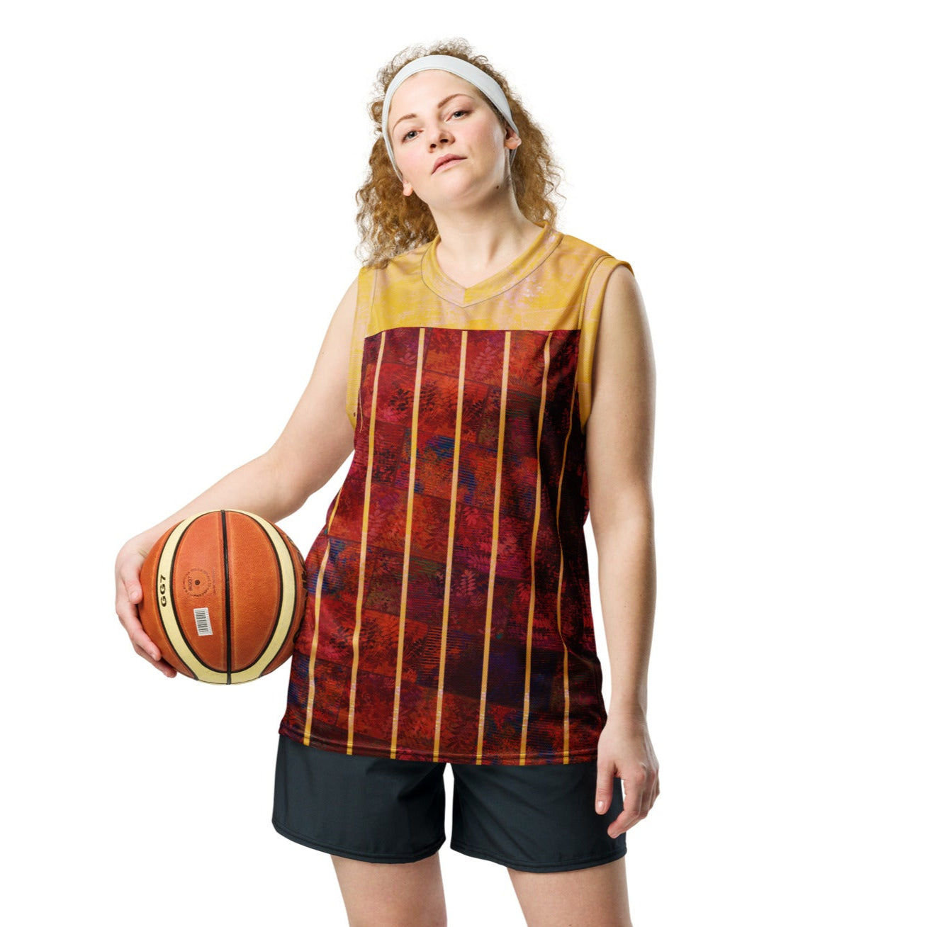 Maillot de basketball Fougère "Rouge Flamboyant" jomélo
