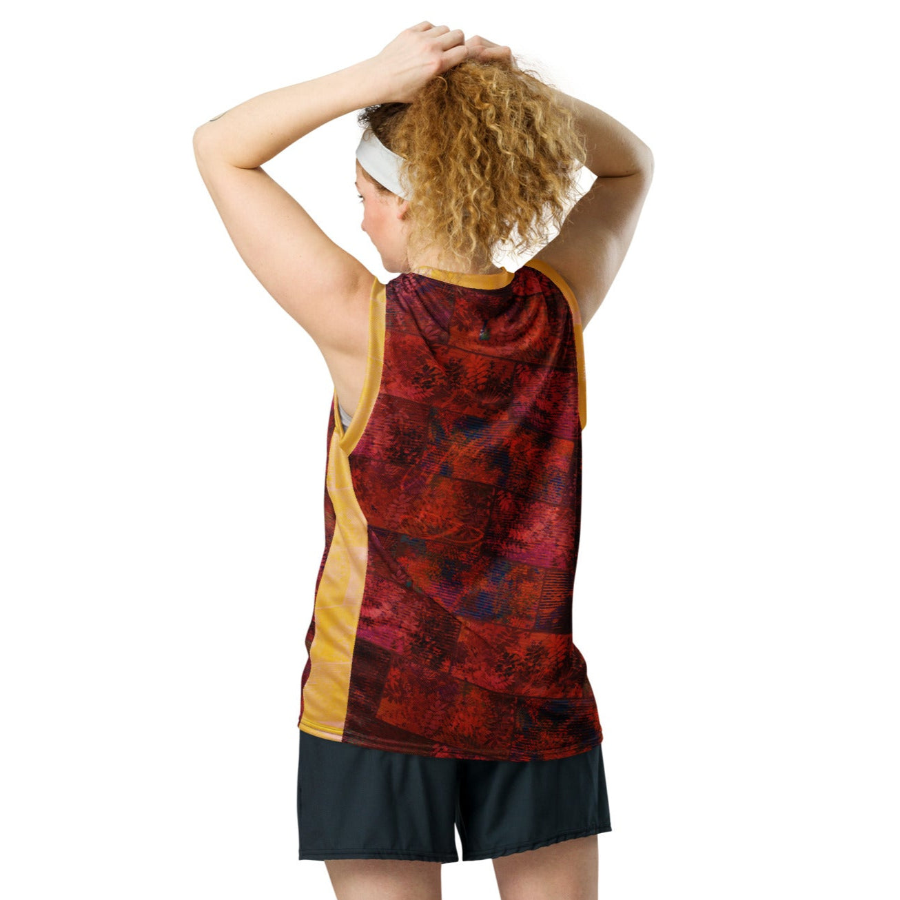 Maillot de basketball Fougère "Rouge Flamboyant" jomélo