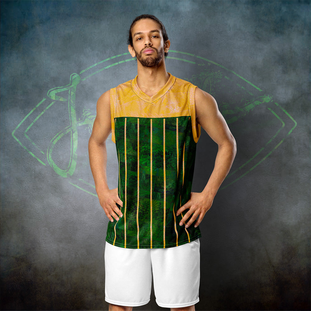 Maillot de basketball Fougère "Vert Spring" jomélo