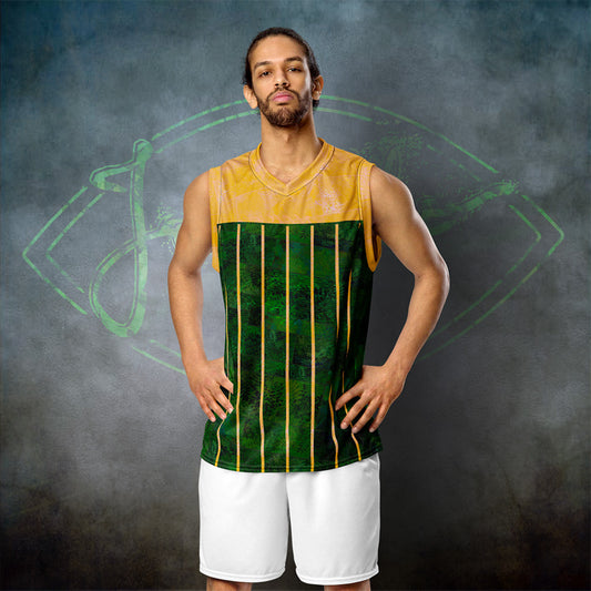 Maillot de basketball Fougère "Vert Spring" jomélo
