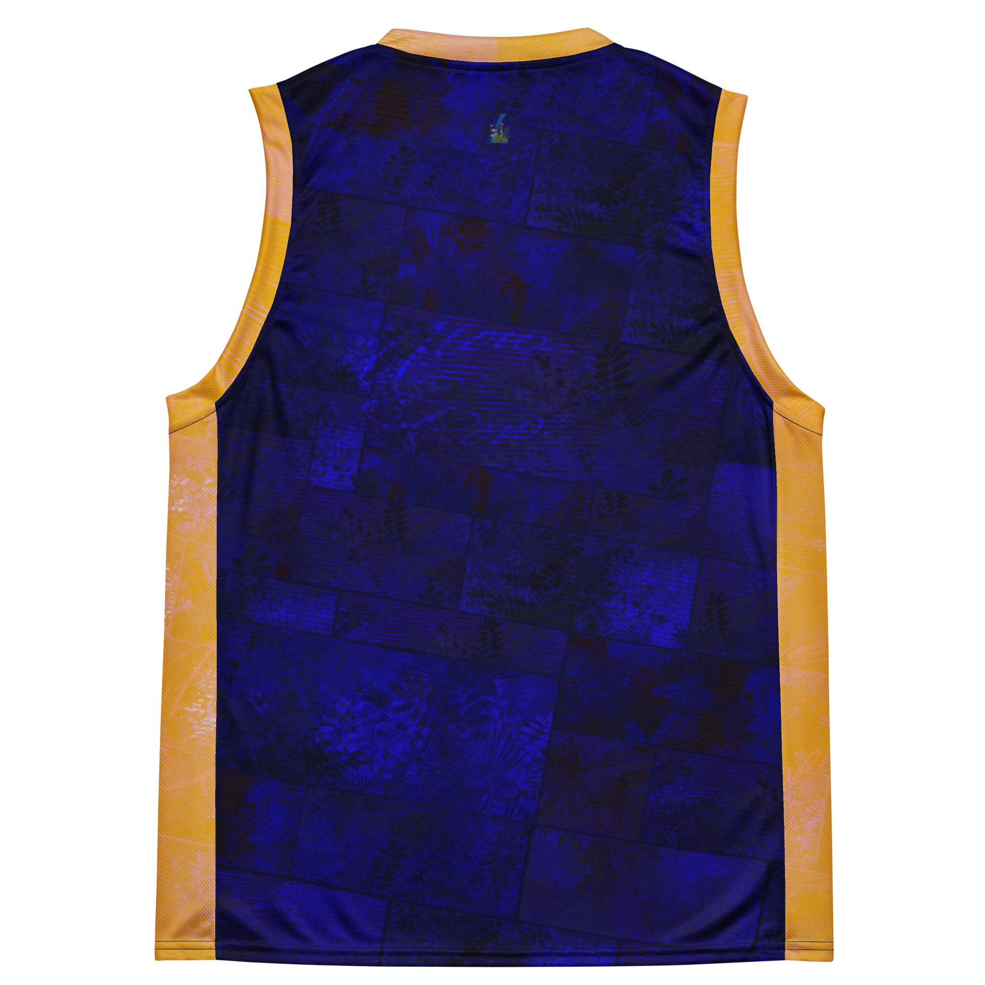 Maillot de sport sans manches Fougère "Bleu Marine" jomélo