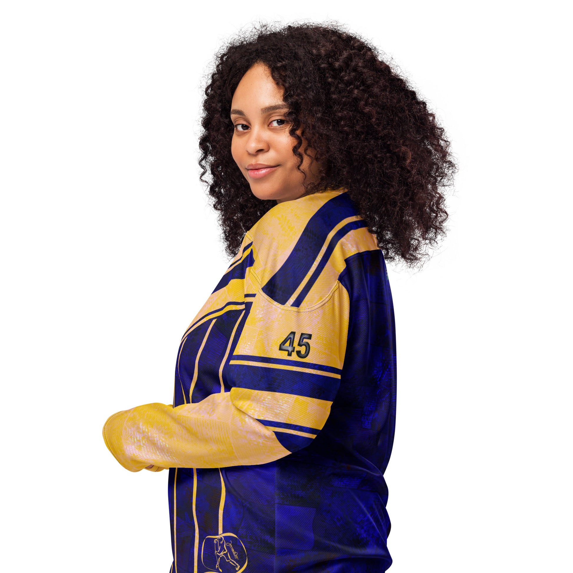 Maillot fan de hockey Fougère "Bleu Marine" Jomélo