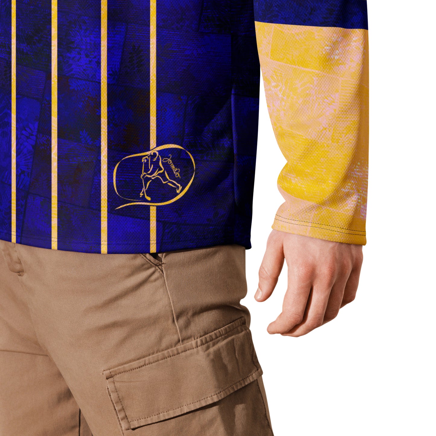 Maillot fan de hockey Fougère "Bleu Marine" Jomélo