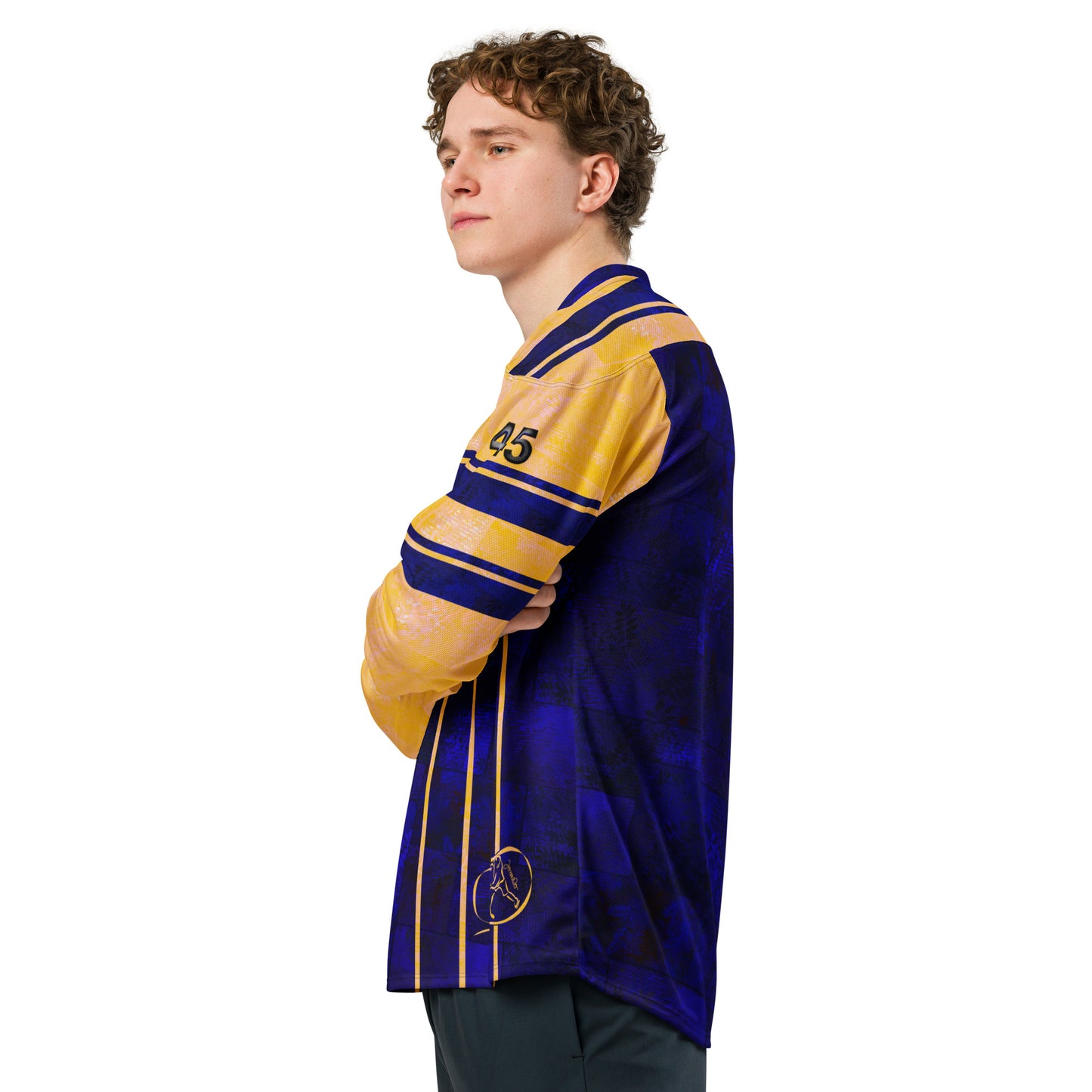 Maillot fan de hockey Fougère "Bleu Marine" Jomélo