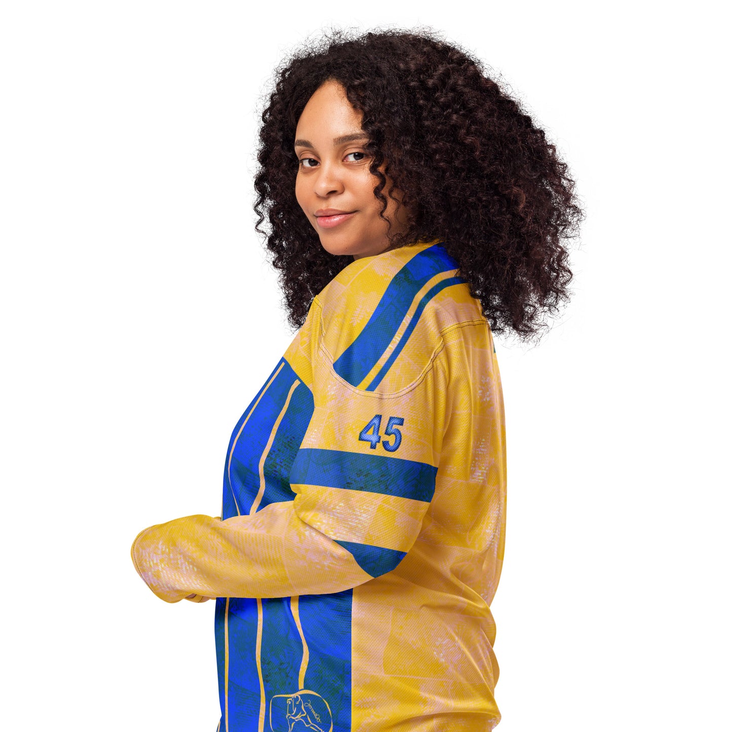 Maillot fan de hockey Fougère "Bleu Sky" jomélo