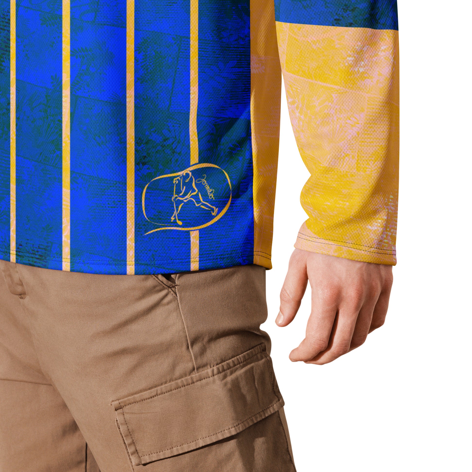 Maillot fan de hockey Fougère "Bleu Sky" jomélo