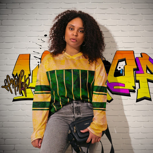 Maillot fan de hockey Fougère "Vert Printemps" jomélo