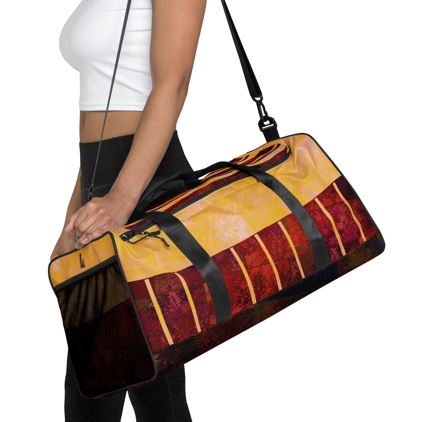 Sac de sport Fougère " Rouge Flamboyant" jomélo