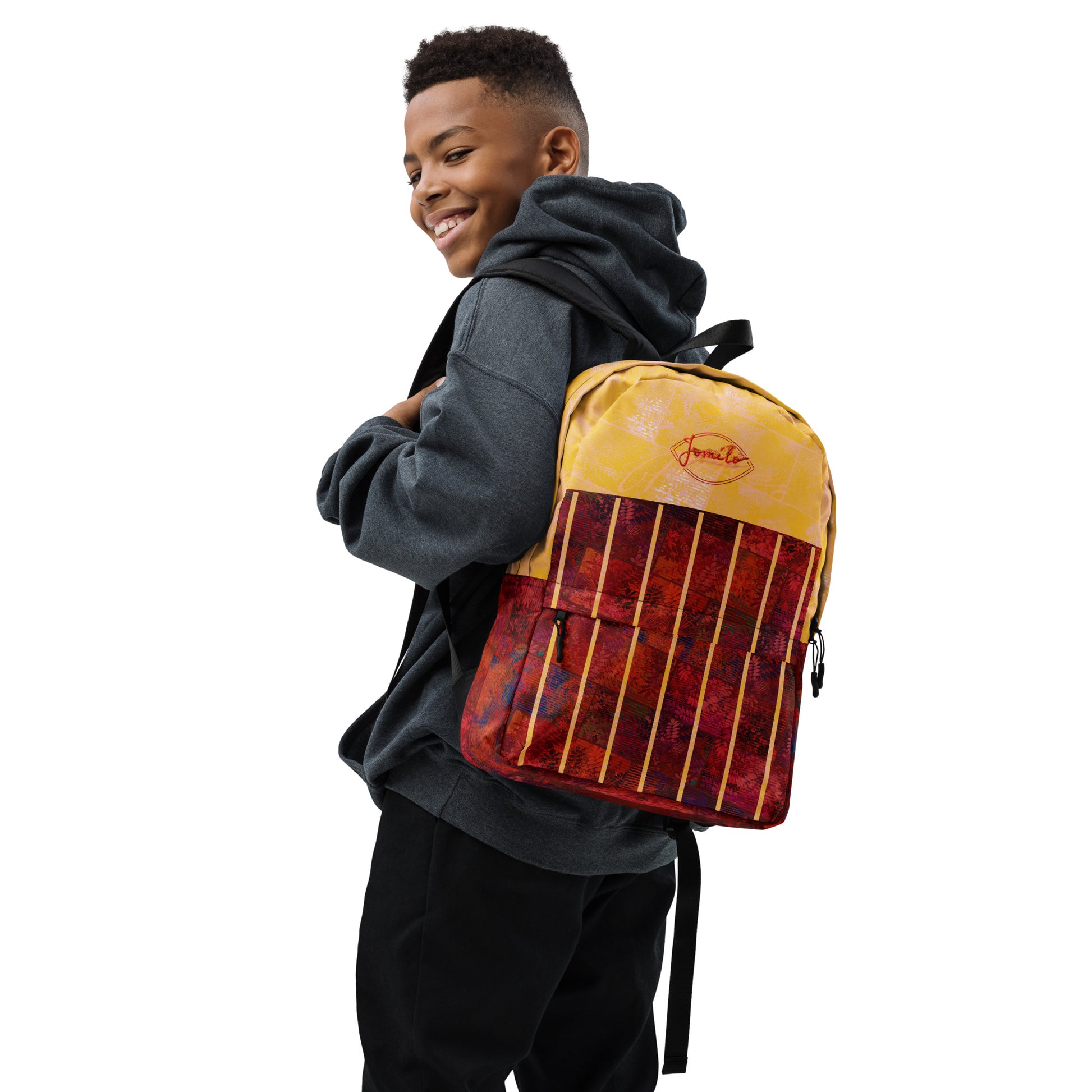 Sac à dos Fougère "Rouge Flamboyant" jomélo