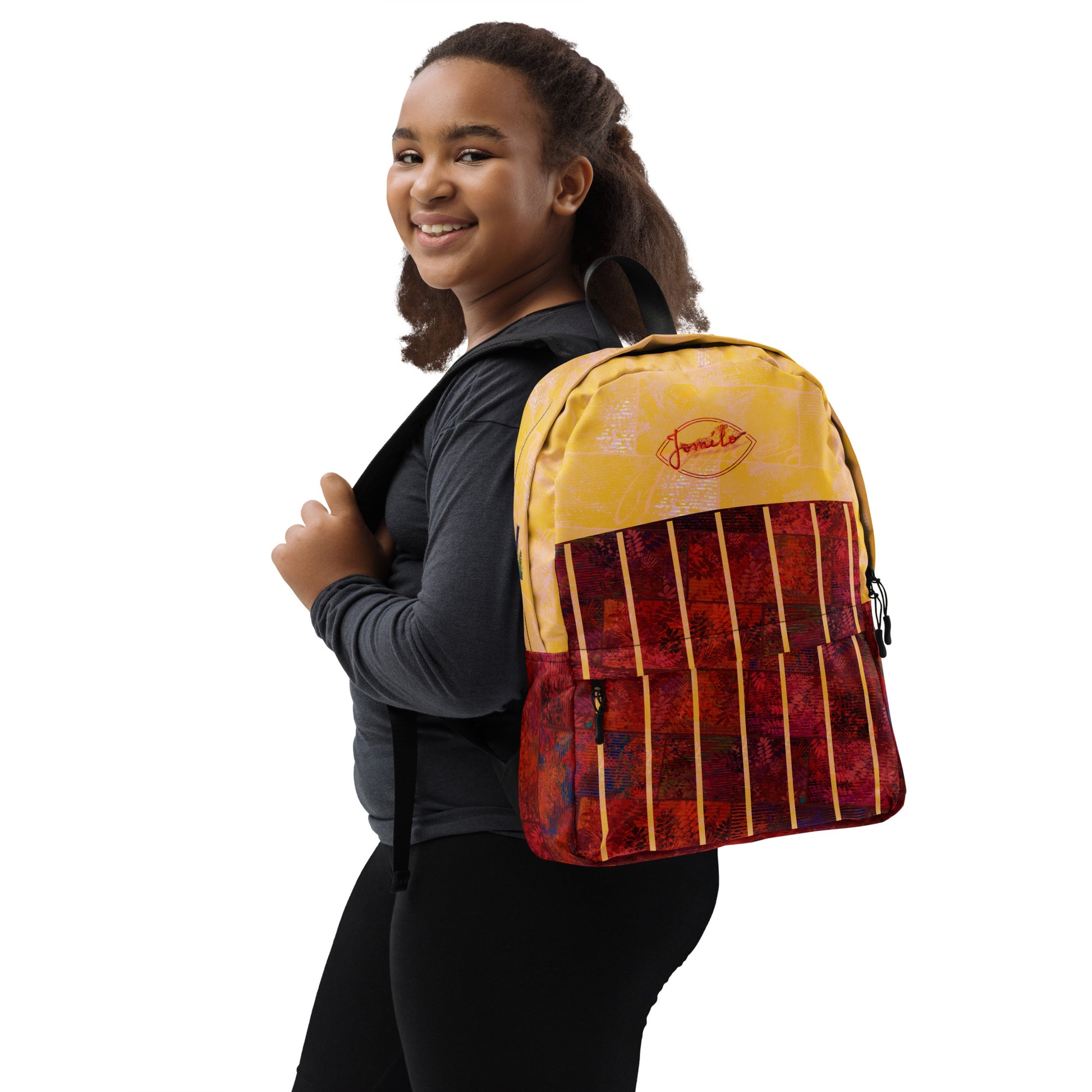 Sac à dos Fougère "Rouge Flamboyant" jomélo