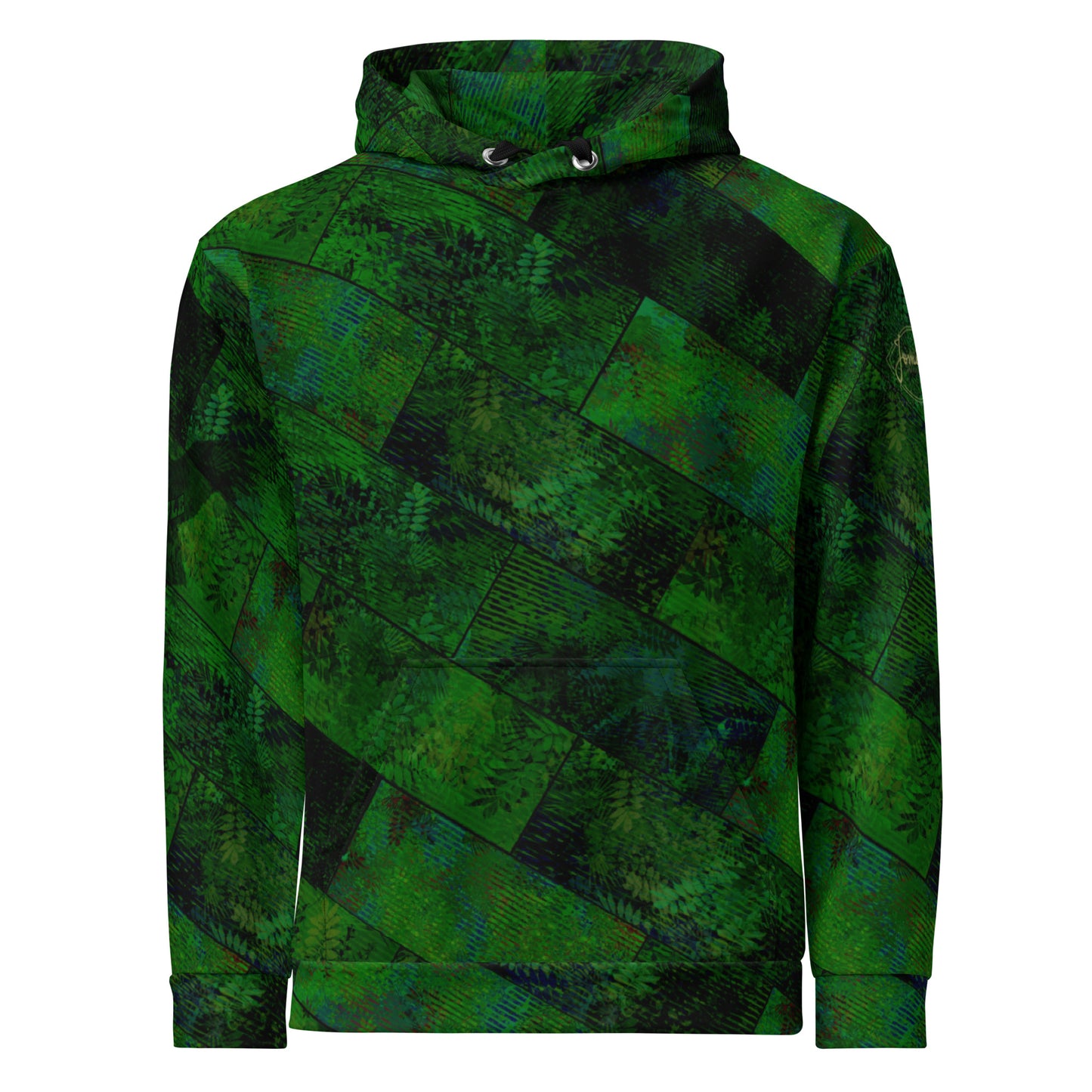 Sweat à Capuche Fougère "Green Eagle" jomélo