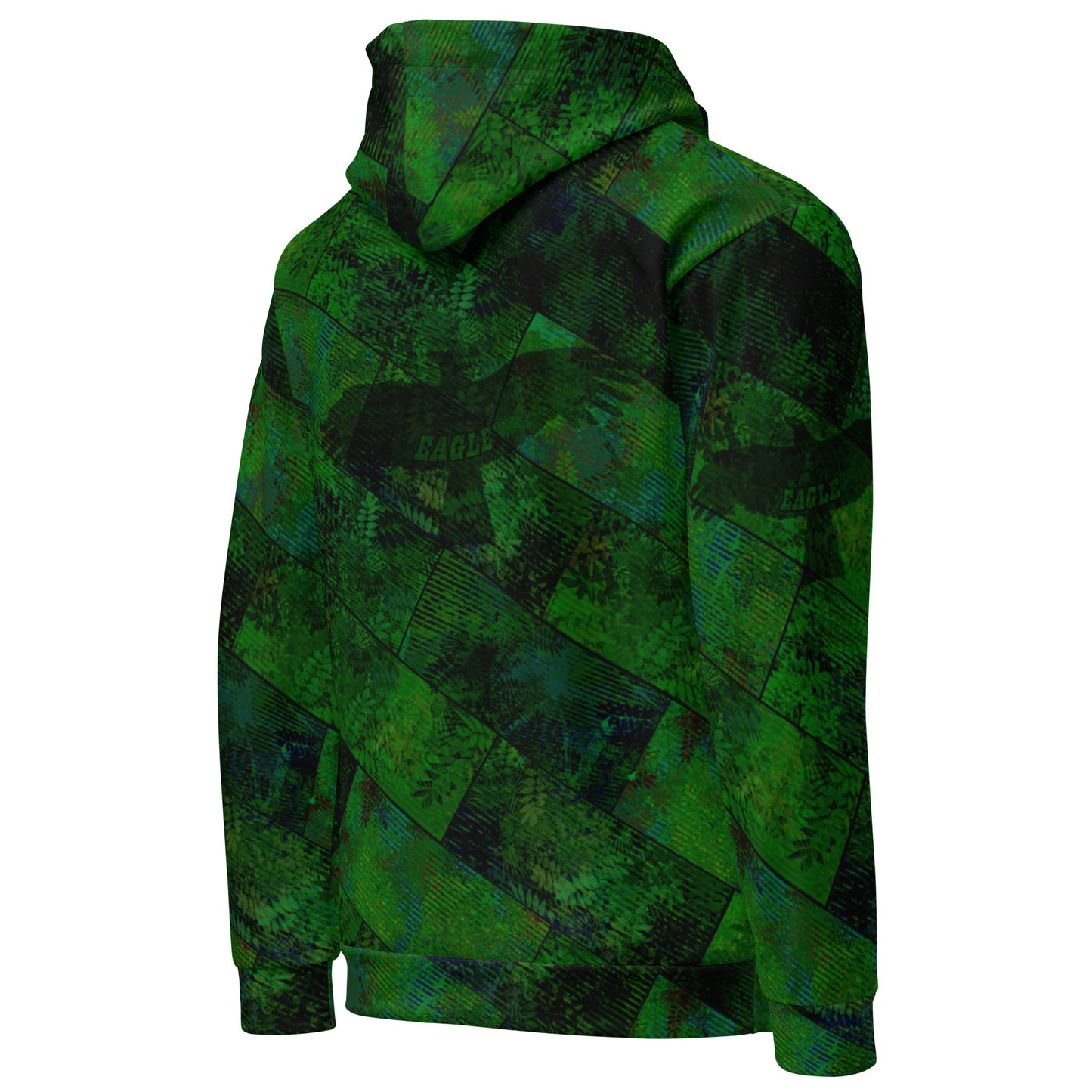 Sweat à Capuche Fougère "Green Eagle" jomélo