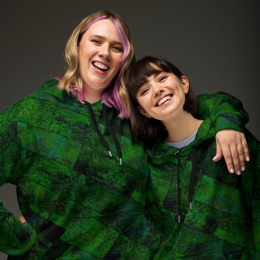 Sweat à Capuche Fougère "Green Eagle" jomélo