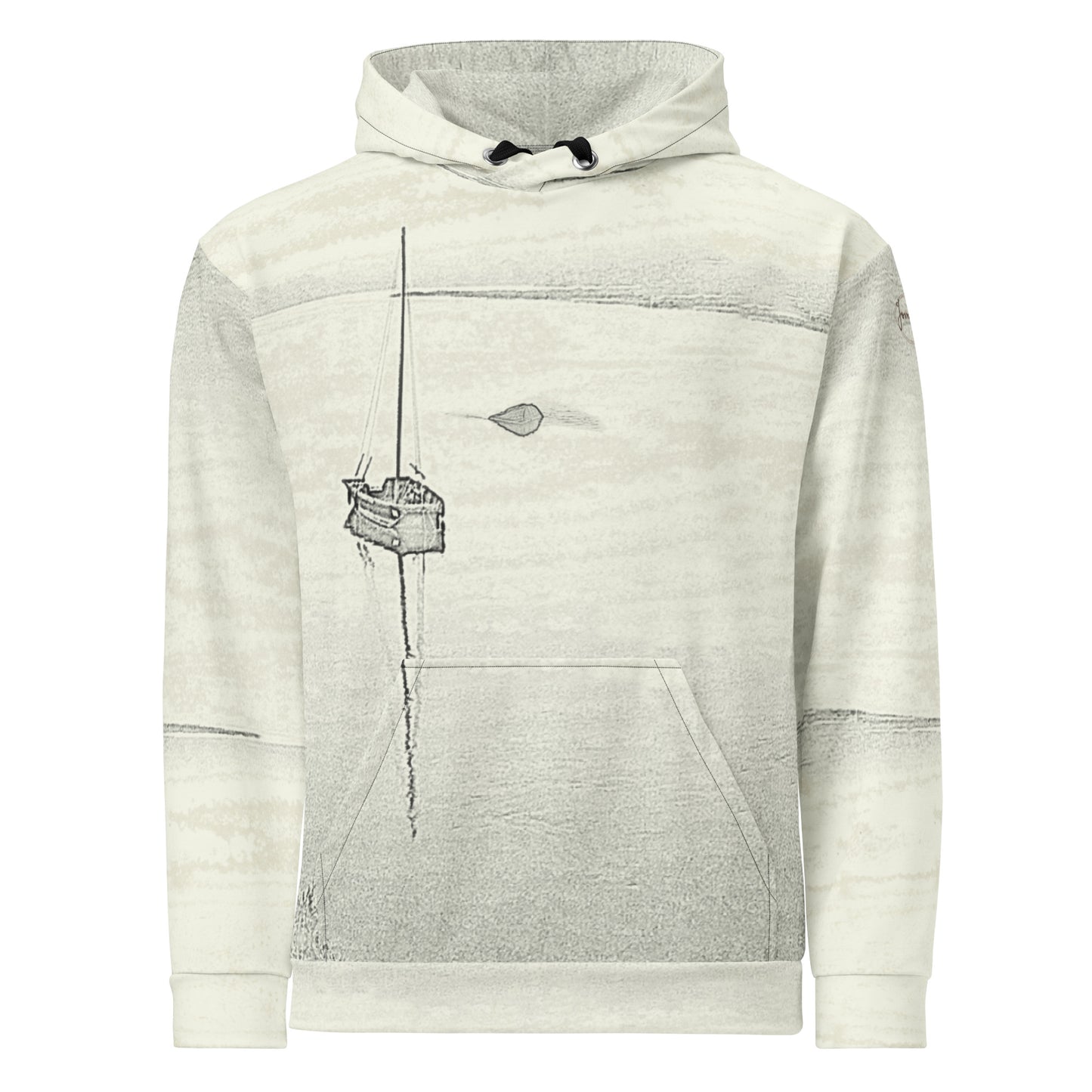 Sweat à Capuche Unisexe "Les Bateaux De Loire" jomélo