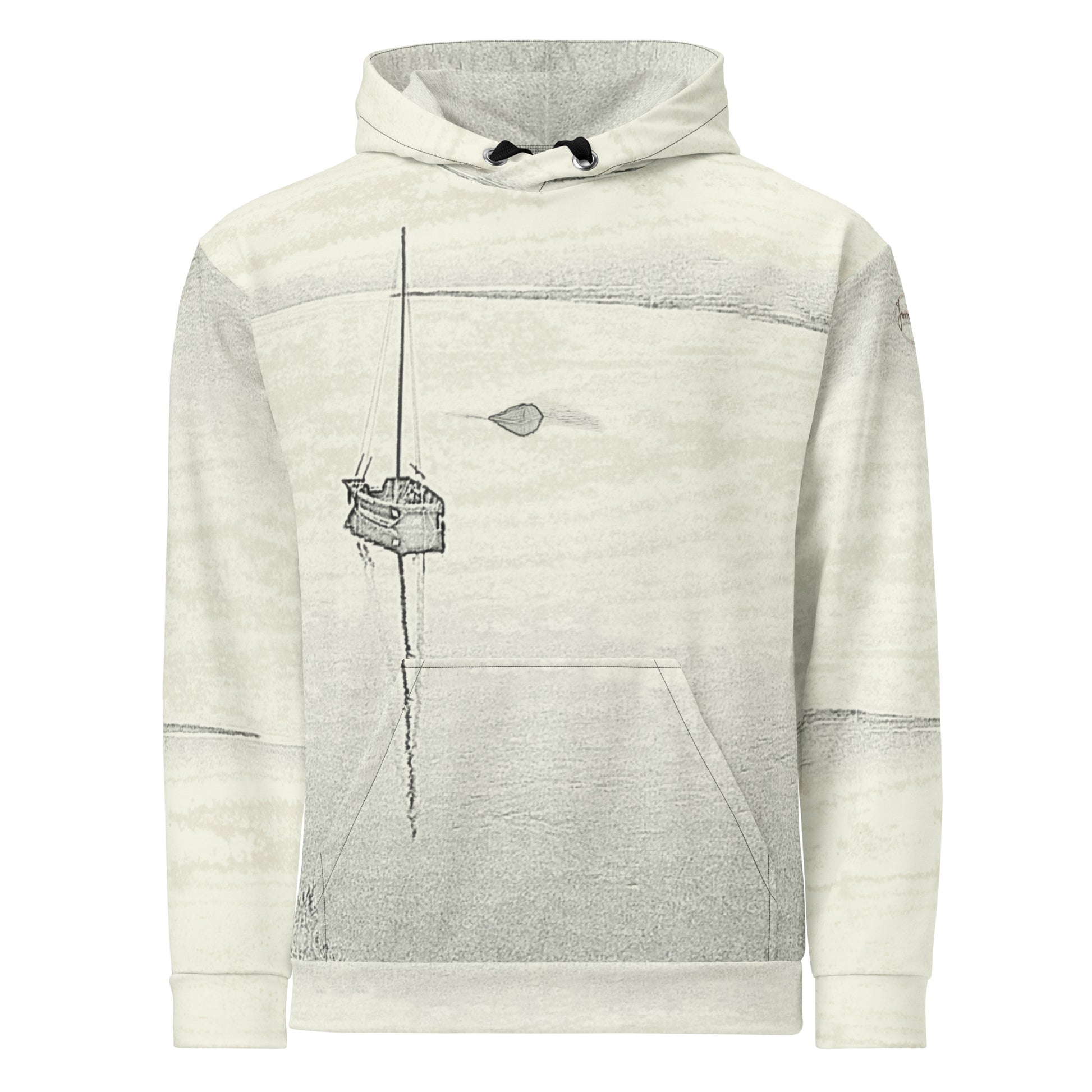 Sweat à Capuche Unisexe "Les Bateaux De Loire" jomélo