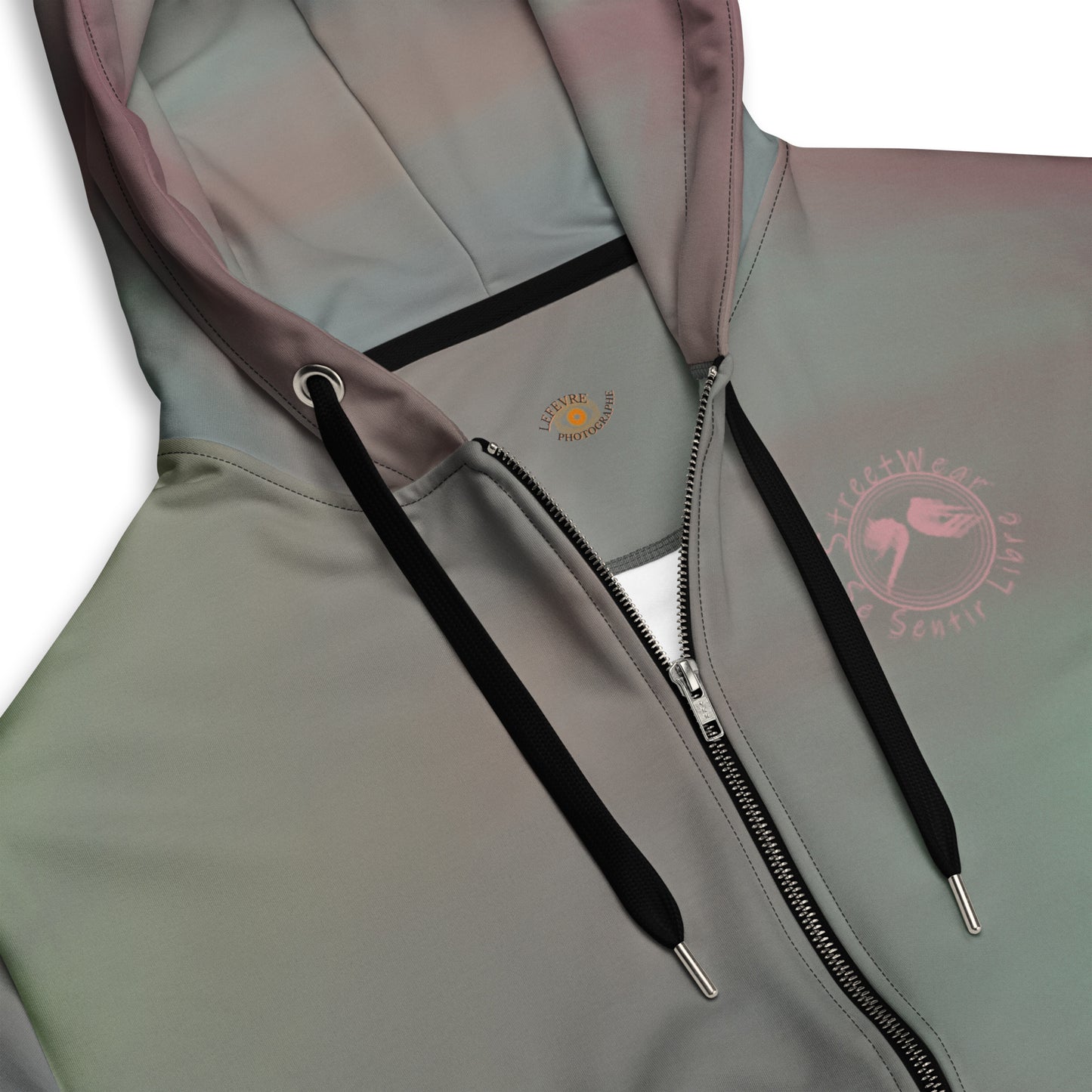 Sweat à Capuche zipper « streetwear RV » jomélo