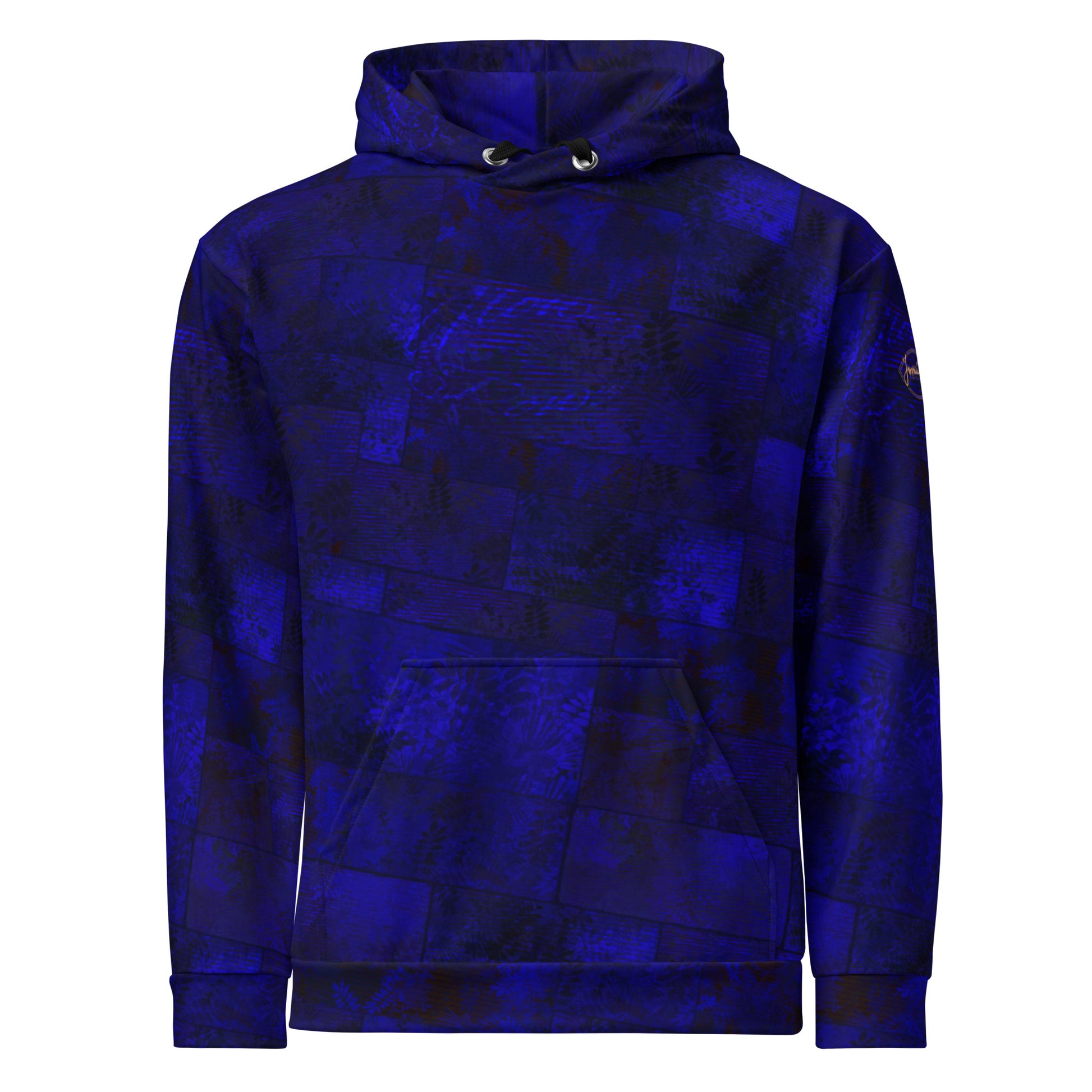 Sweat à capuche Fougère "Bleu Marine" jomélo