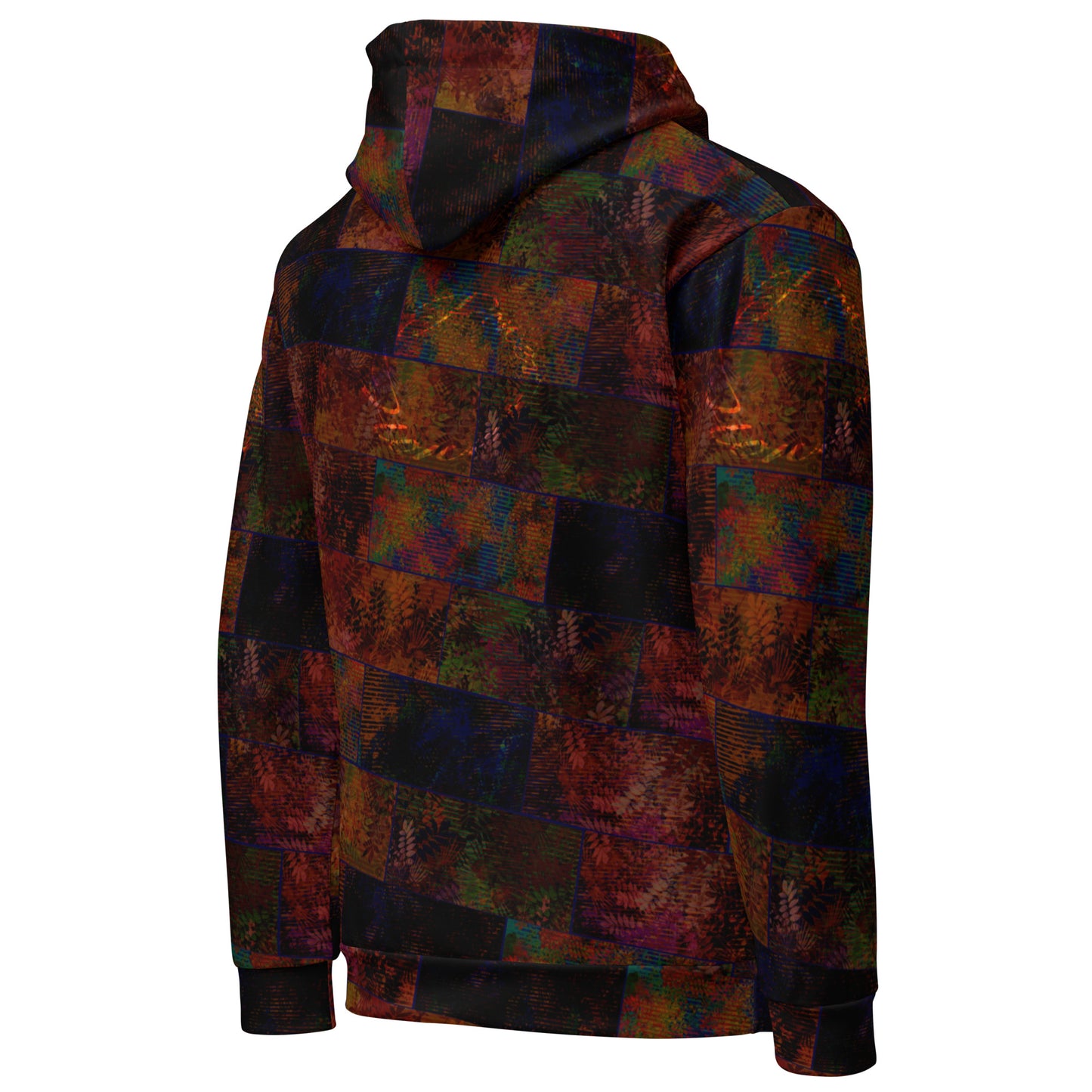 Sweat à capuche Fougère " Brun Forêt" jomélo