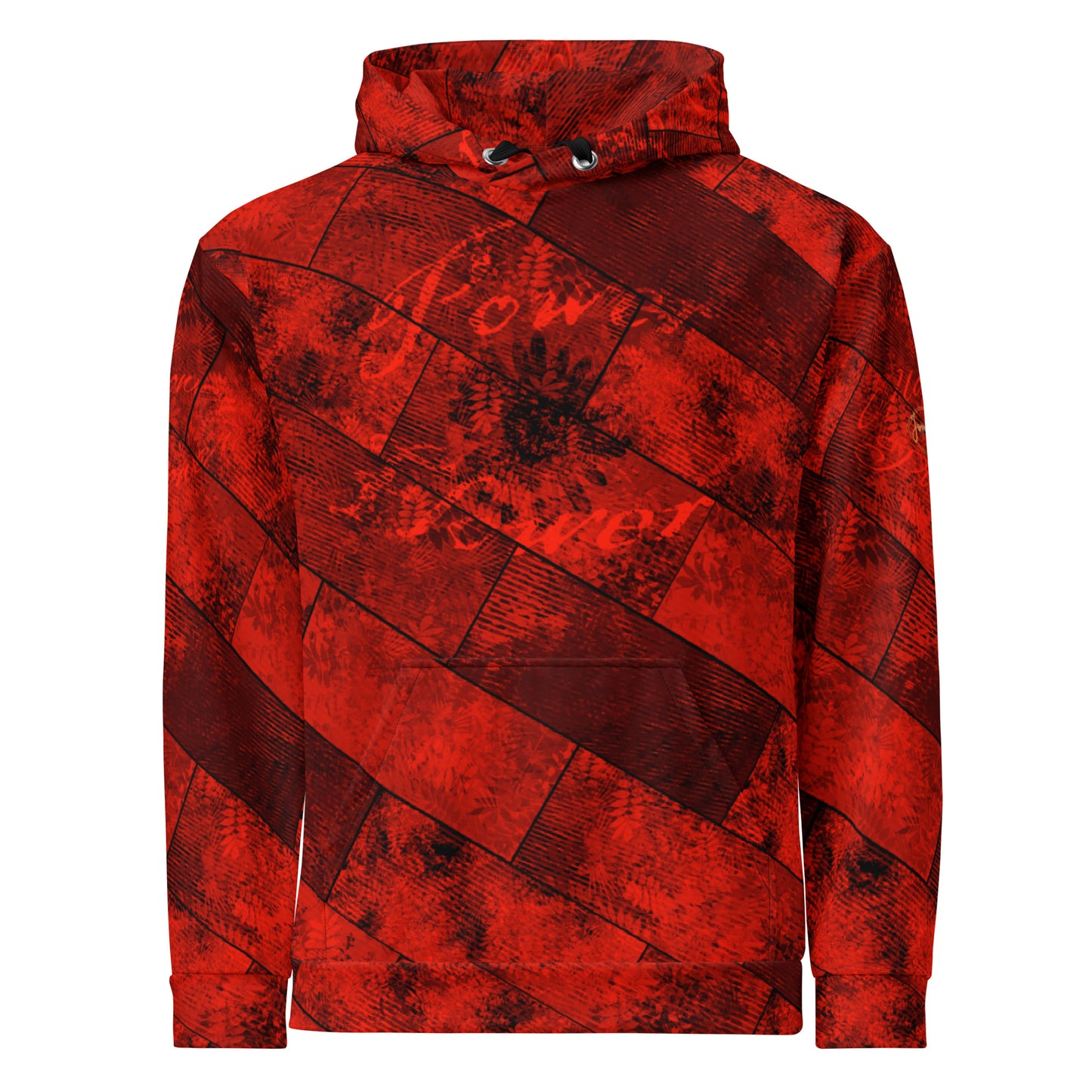 Sweat à capuche Fougère "Power Flower" jomélo