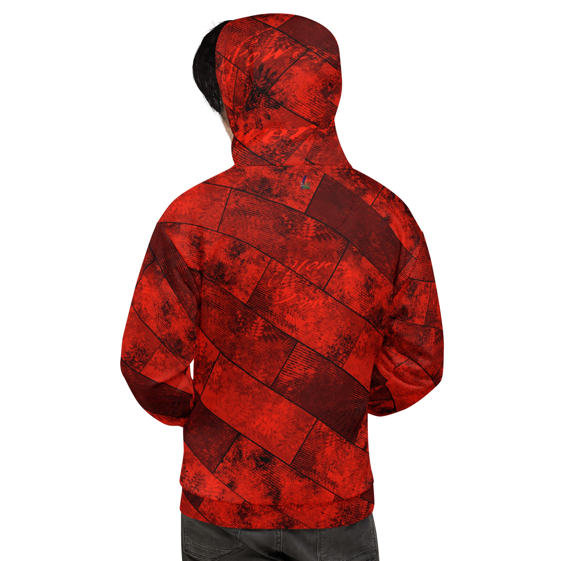 Sweat à capuche Fougère "Power Flower" jomélo