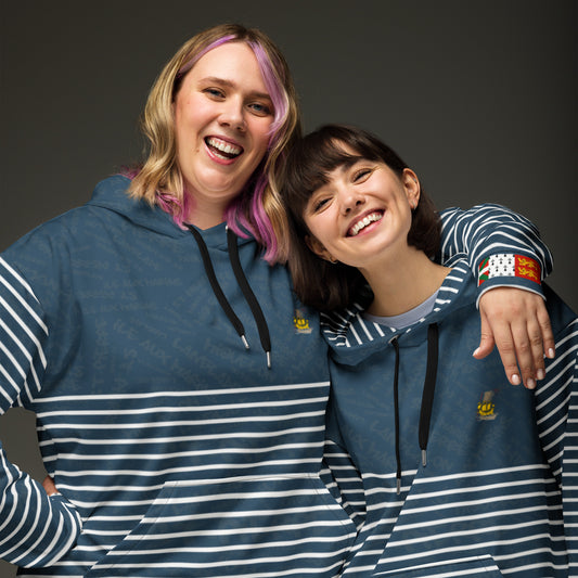 Sweat à capuche unisexe "St Pierre et Miquelon Blue"