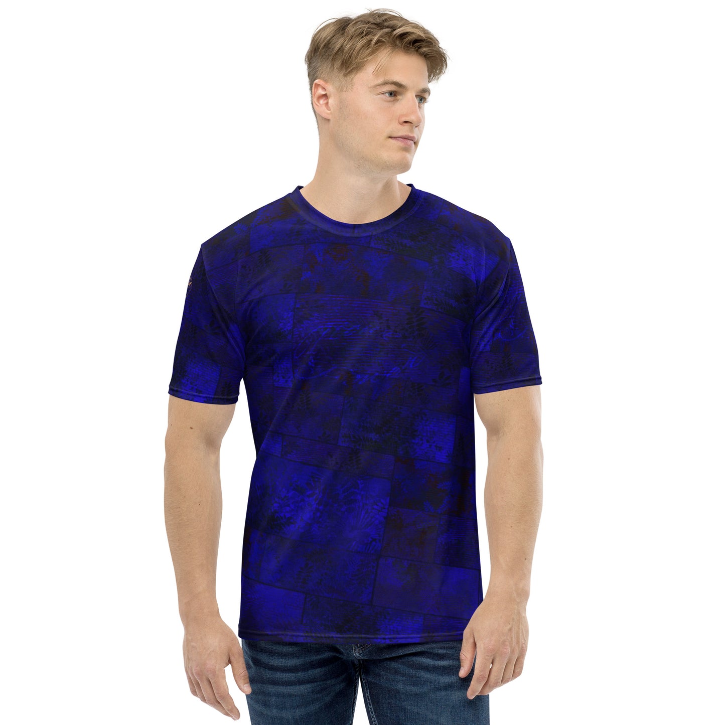 T-Shirt homme Fougère "Bleu Marine" jomélo