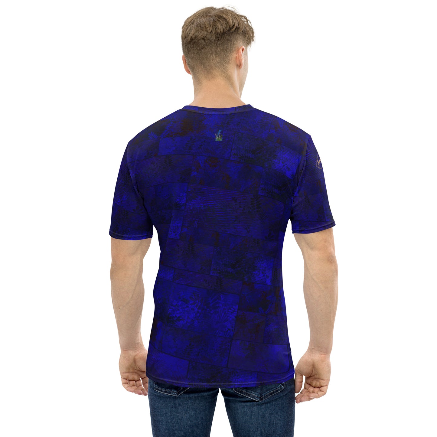 T-Shirt homme Fougère "Bleu Marine" jomélo