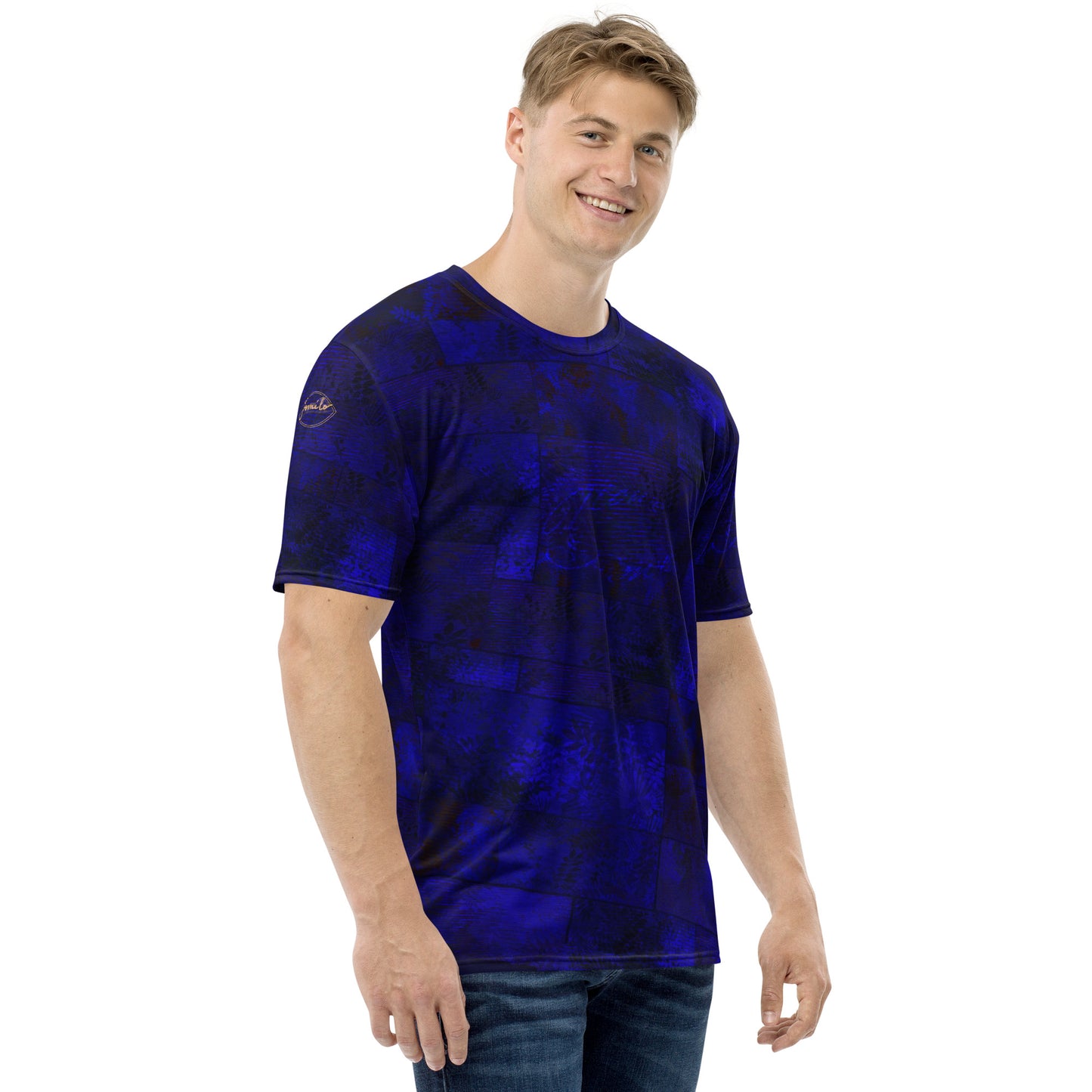 T-Shirt homme Fougère "Bleu Marine" jomélo