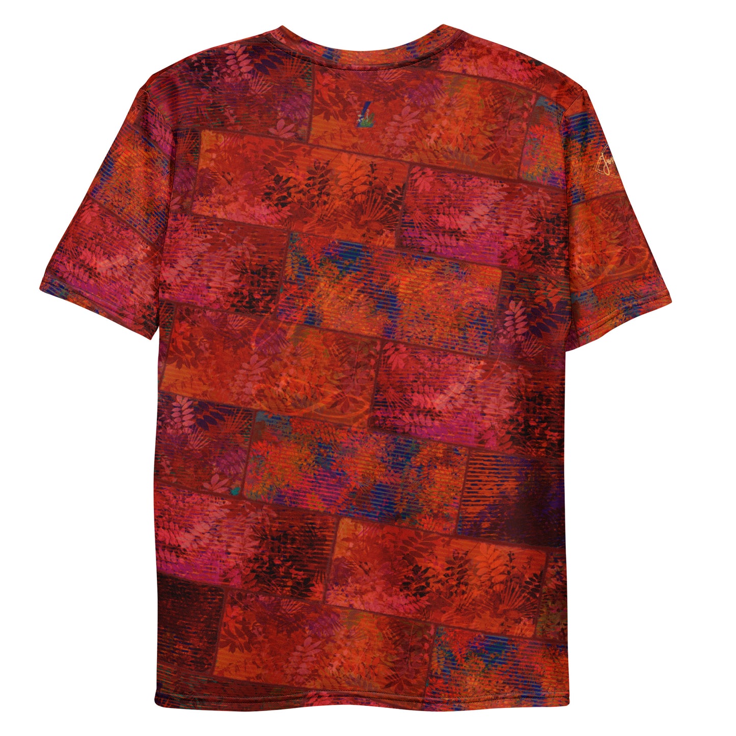 T-Shirt homme Fougère "Rouge Flamboyant" jomélo