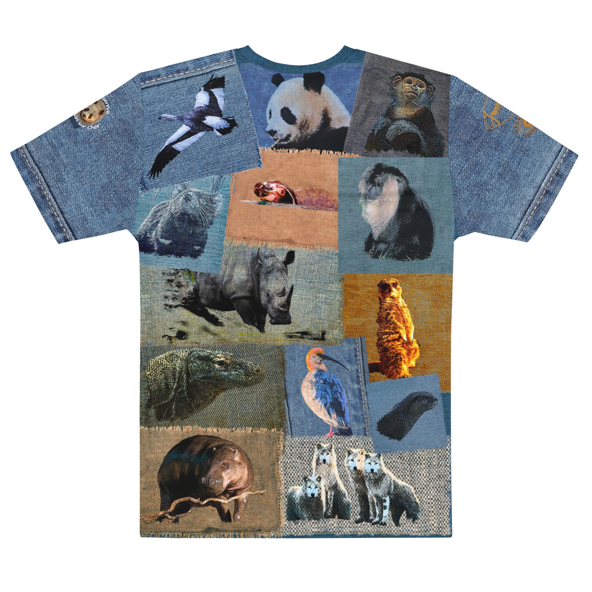 T-Shirt homme patchwork "Un amour de Réserve Naturel" jomélo