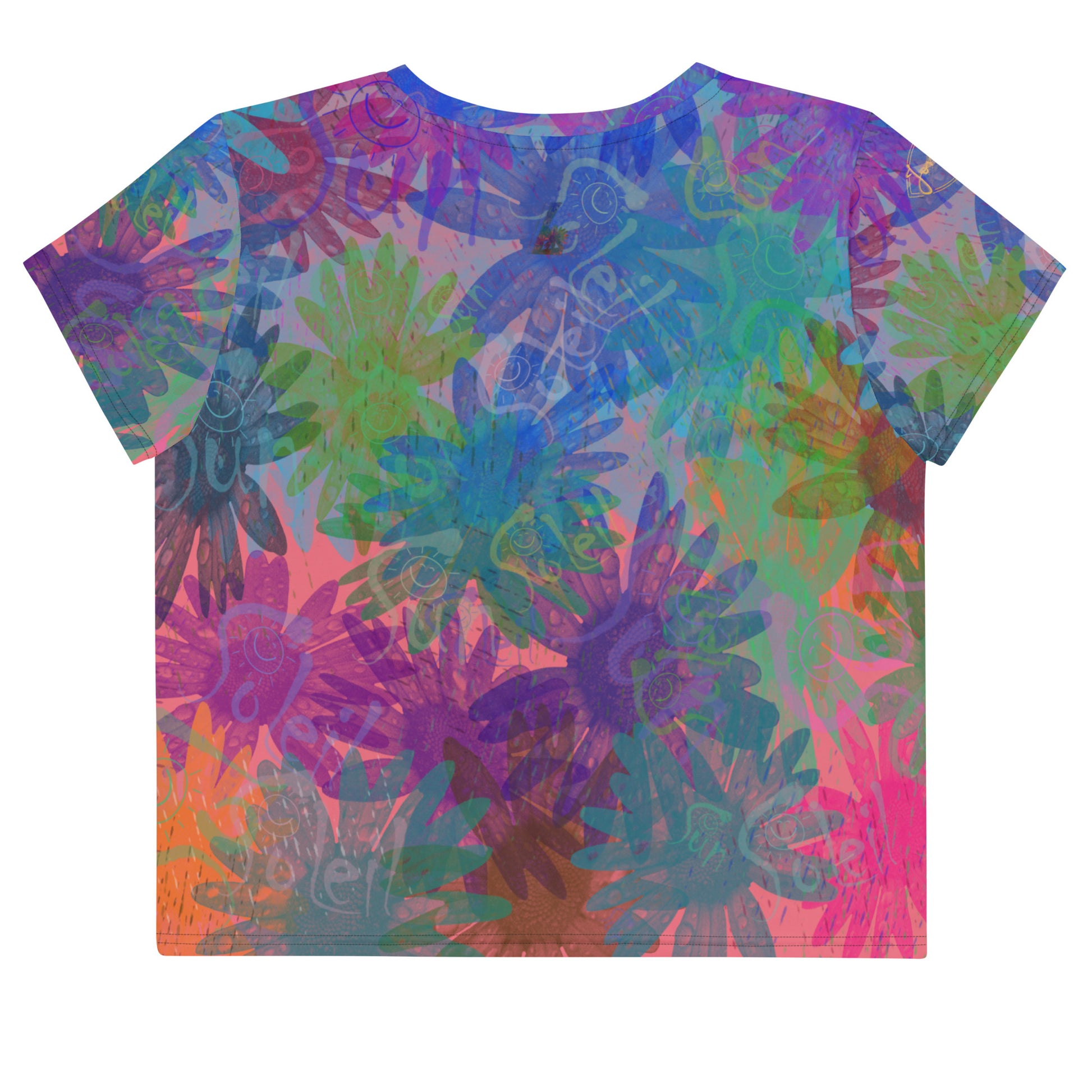 T-shirt Crop-Top "Sun Love"