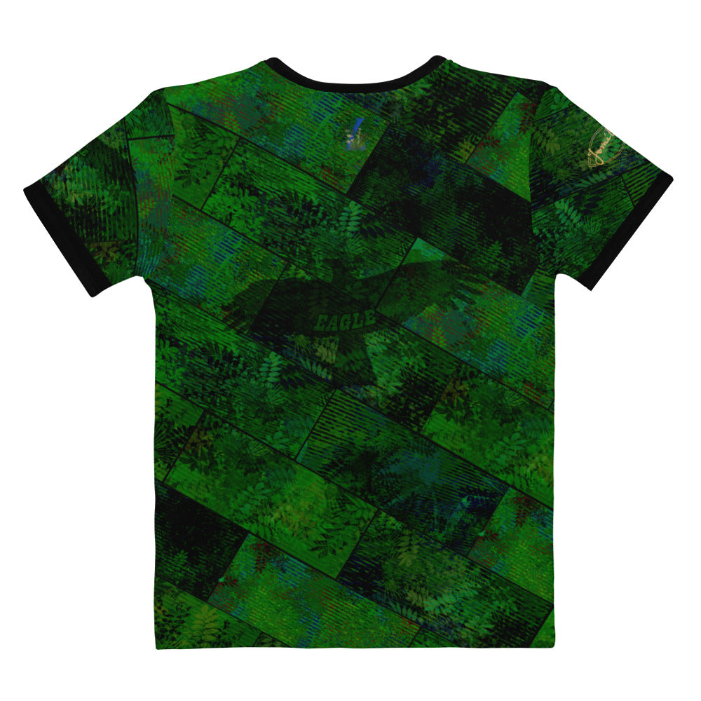 T-shirt Femme Fougère "Vert Printemps" jomelo