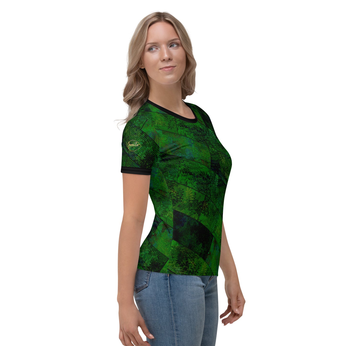 T-shirt Femme Fougère "Vert Printemps" jomelo