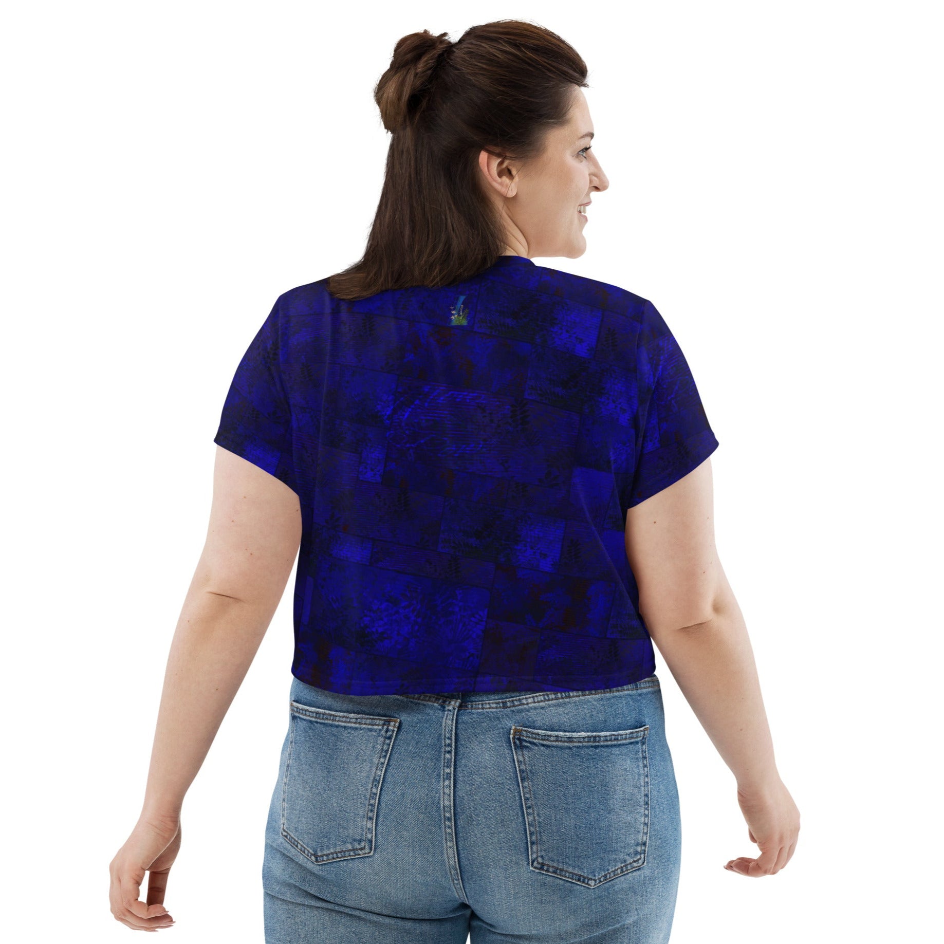 T-shirt court Fougère "Bleu Marine" jomélo