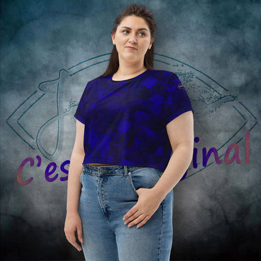 T-shirt court Fougère "Bleu Marine" jomélo