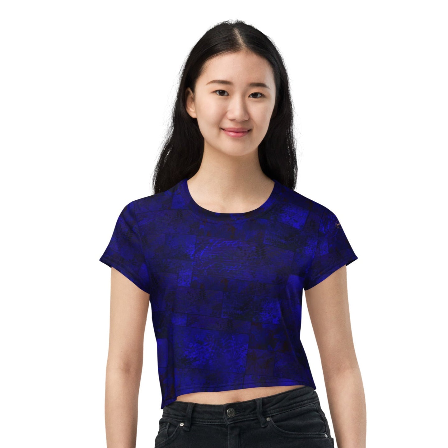 T-shirt court Fougère "Bleu Marine" jomélo