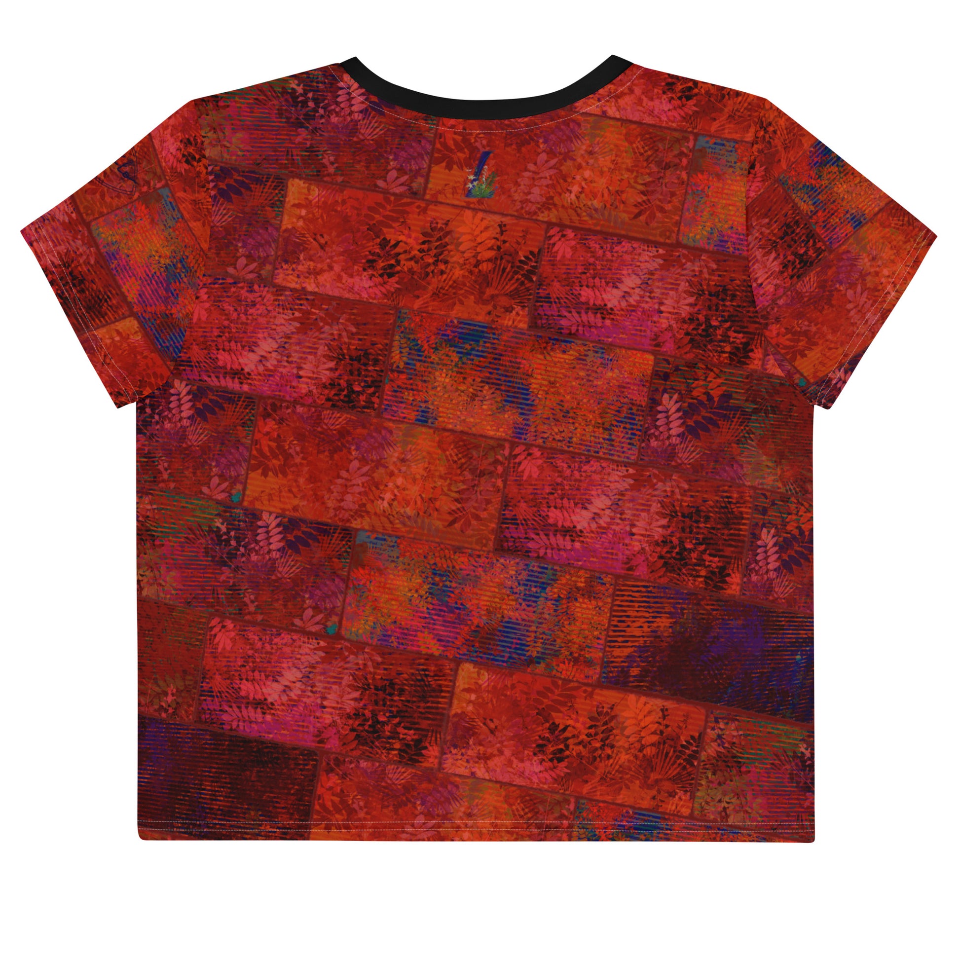 T-shirt court Fougère "Power Flower" jomélo