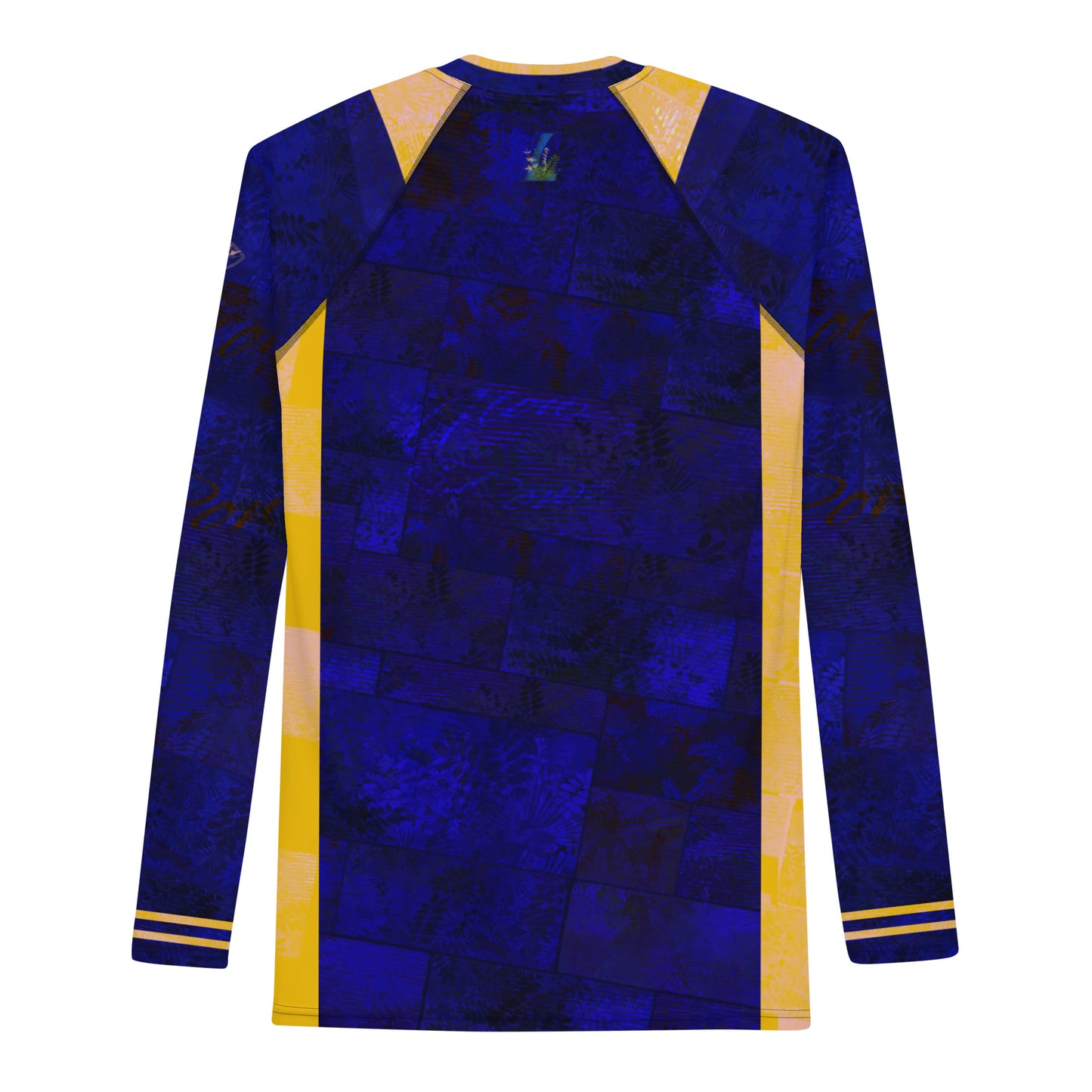 T-shirt de Compression Homme Fougère "Blue Océan" jomélo