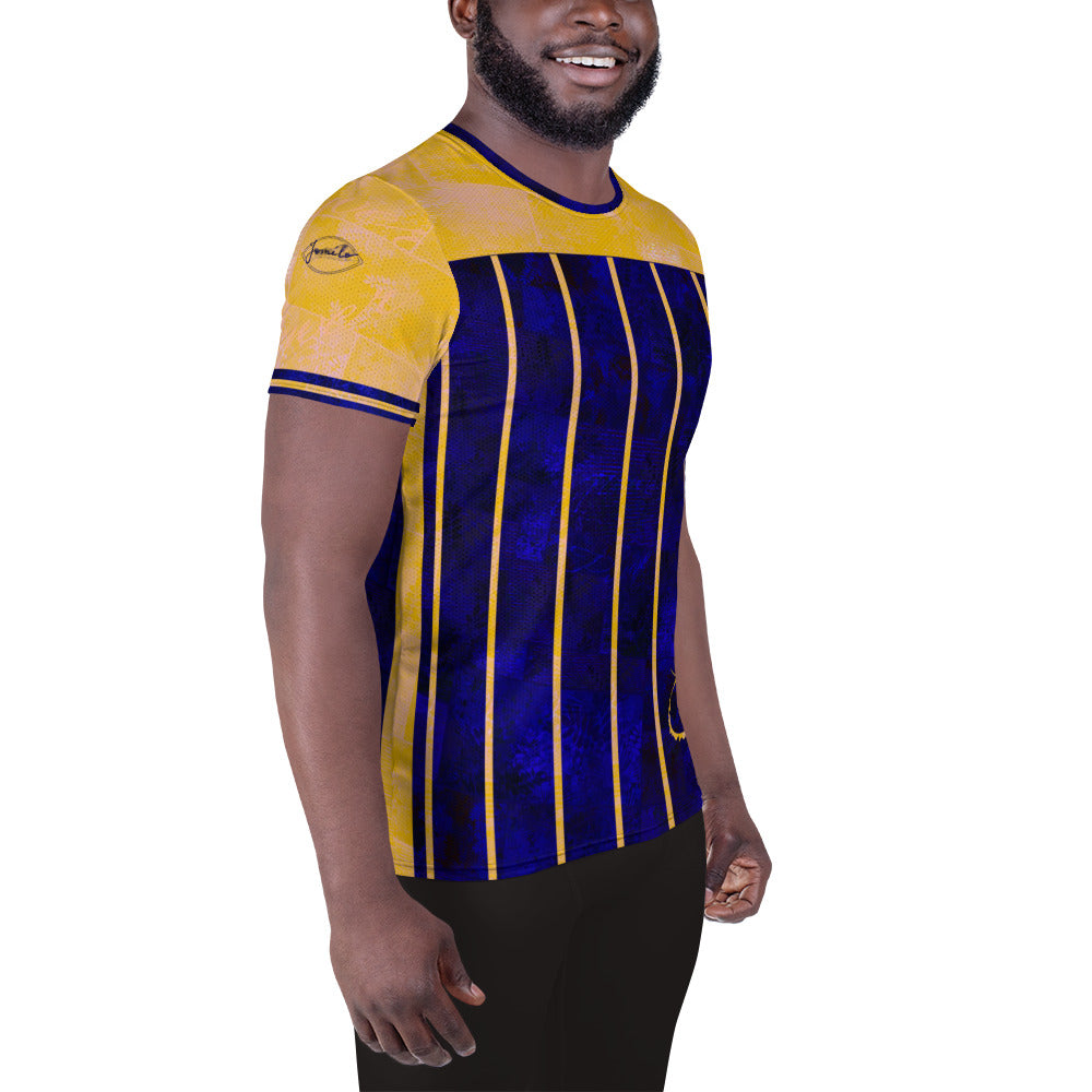 T-shirt de Sport Fougère Homme "Bleu Marine" jomélo