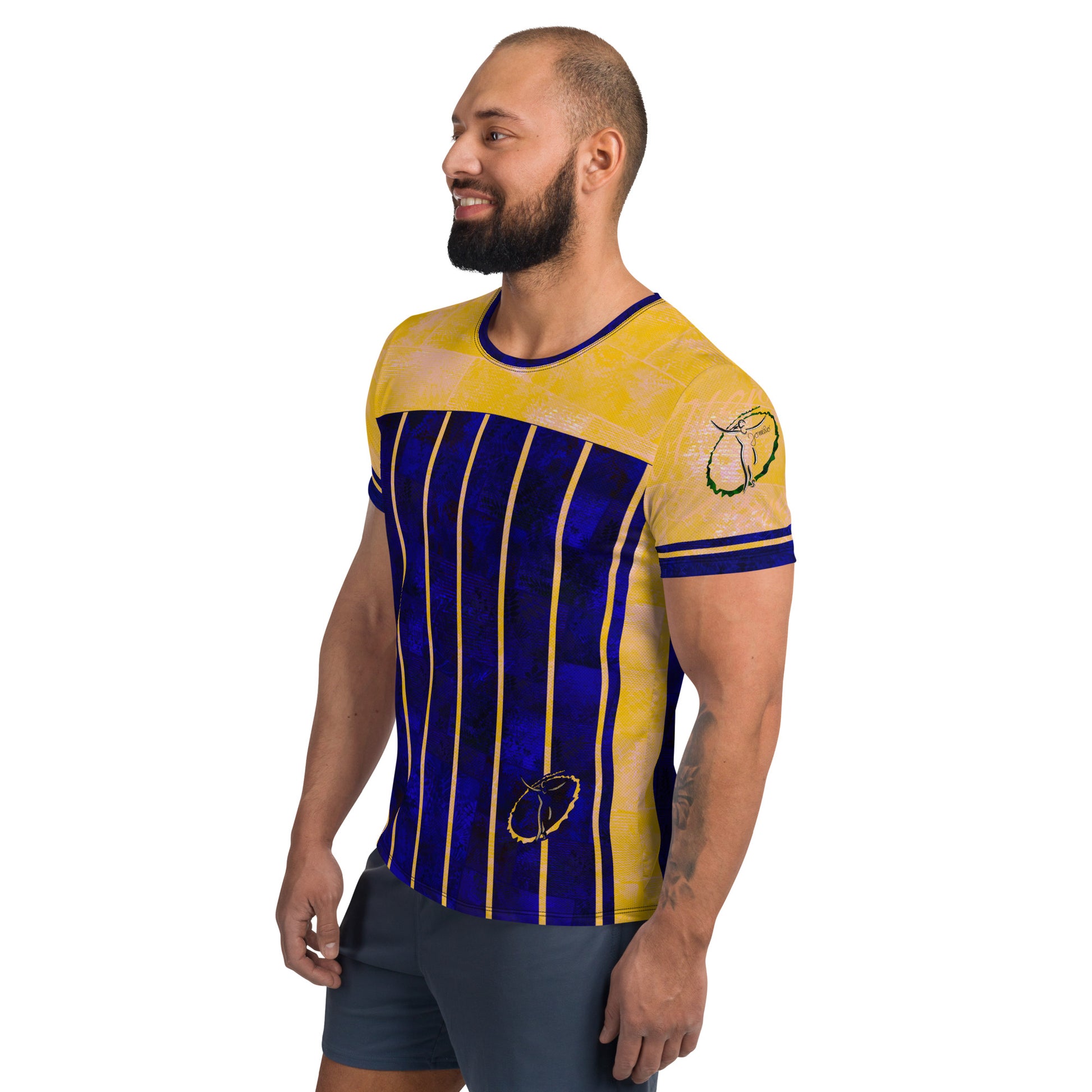 T-shirt de Sport Fougère Homme "Bleu Marine" jomélo