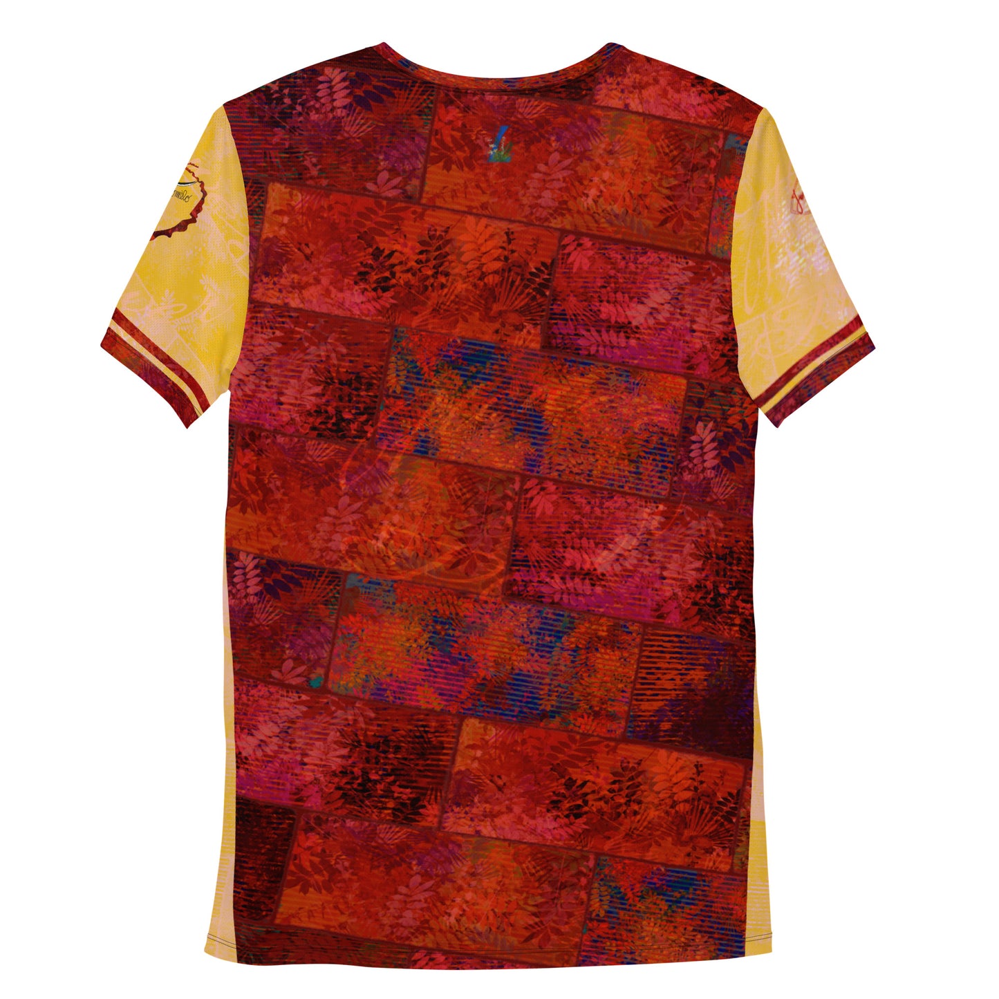 T-shirt de Sport Fougère Homme "Rouge Flamboyant" jomelo