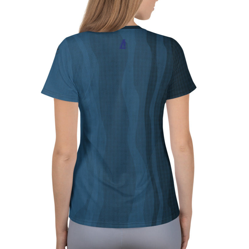 T-shirt sport femme "River Blue Marine" jomélo
